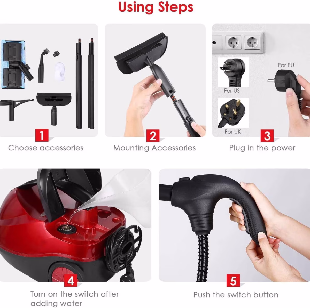 Toller Steam Cleaner - Image 8